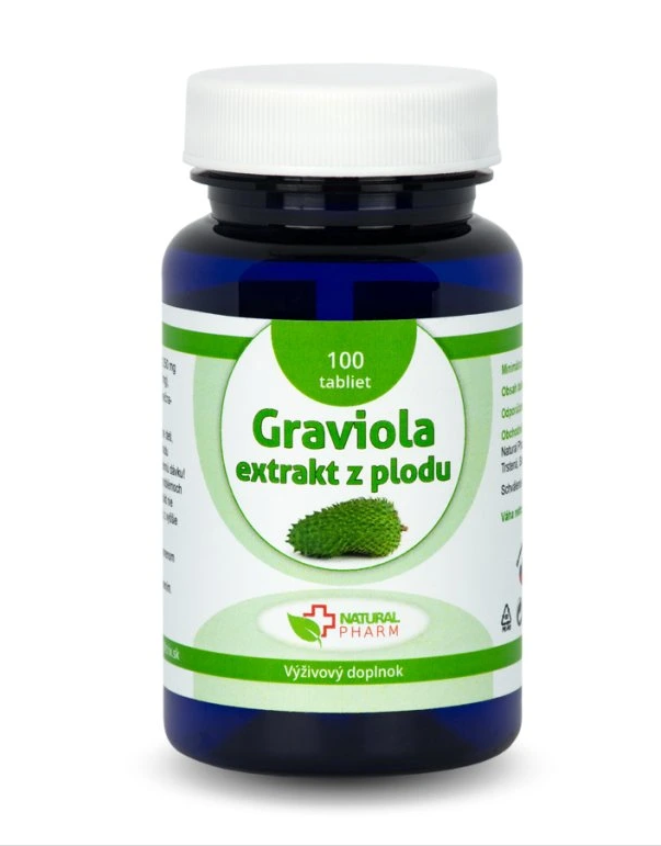 Natural Pharm Graviola (Annona Muricata) 100 tabliet