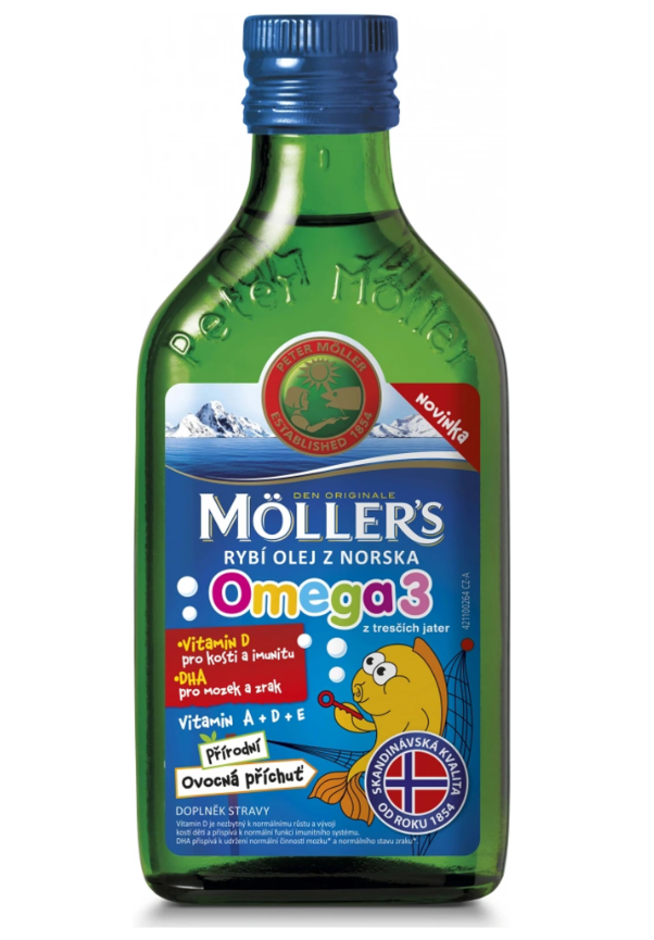 Möller’s Omega 3 Ovocie 250 ml