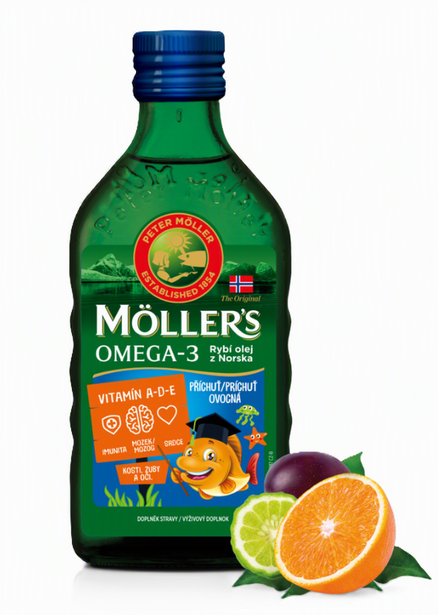 Möller’s Omega 3 Ovocie 250 ml