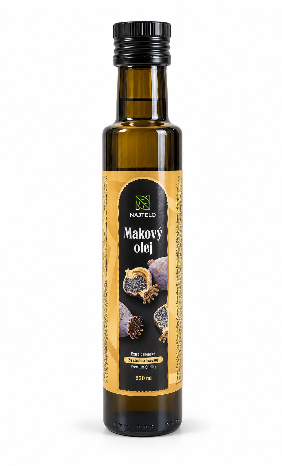 Najtelo Extra panenský Makový olej 250ml