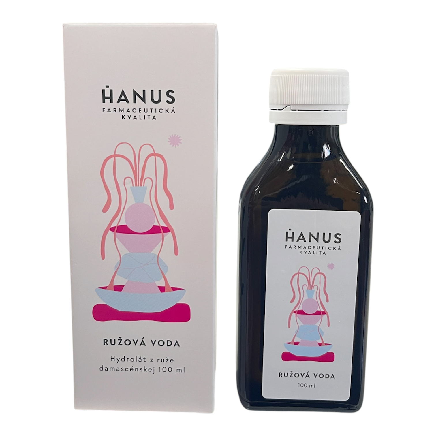 Ružová voda 100ml Hanus