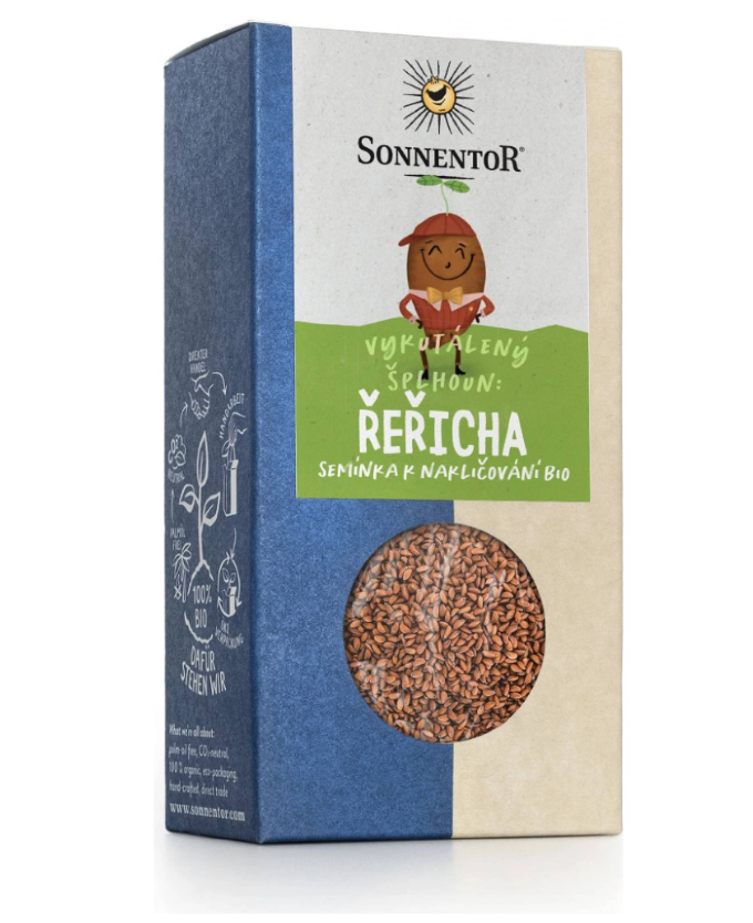 Žerucha, semienka na nakličovanie BIO 120 g Sonnentor