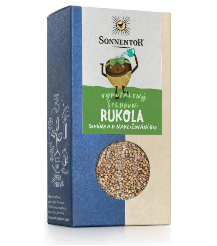 Rukola, semienka na nakličovanie BIO 120 g Sonnentor