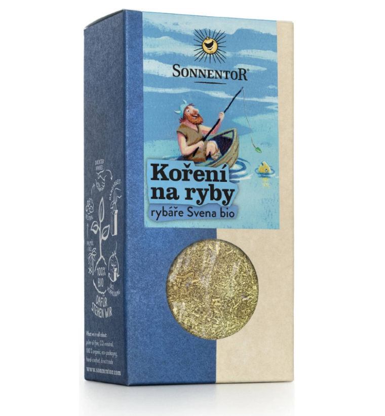 Korenie na ryby rybára Svena, BIO 35 g Sonnentor