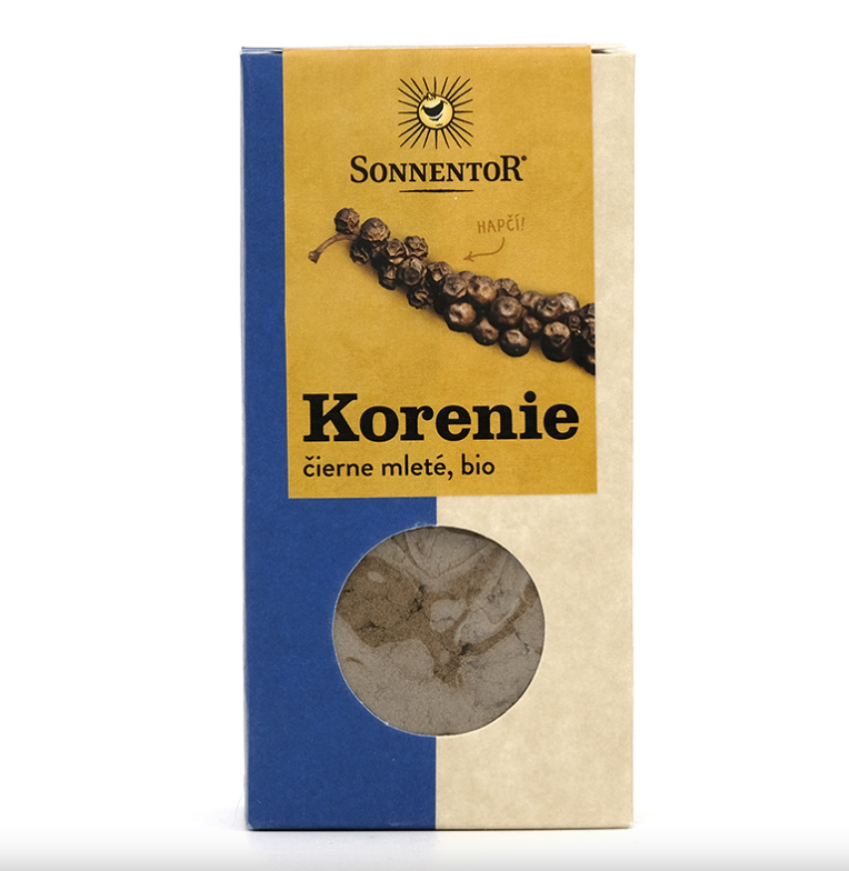 Sonnentor čierne korenie, mleté BIO 50 g