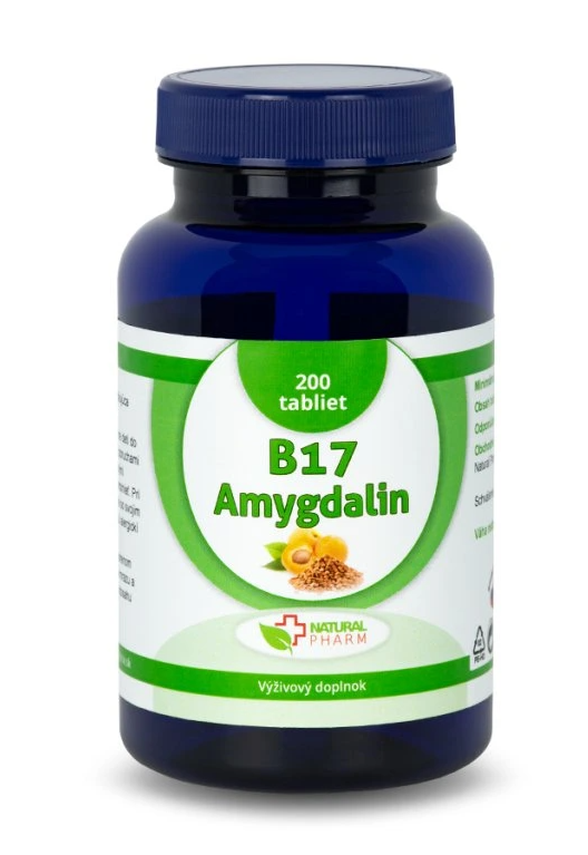 Natural Pharm Amygdalin Vitamin B17 20 mg tablety 200 ks