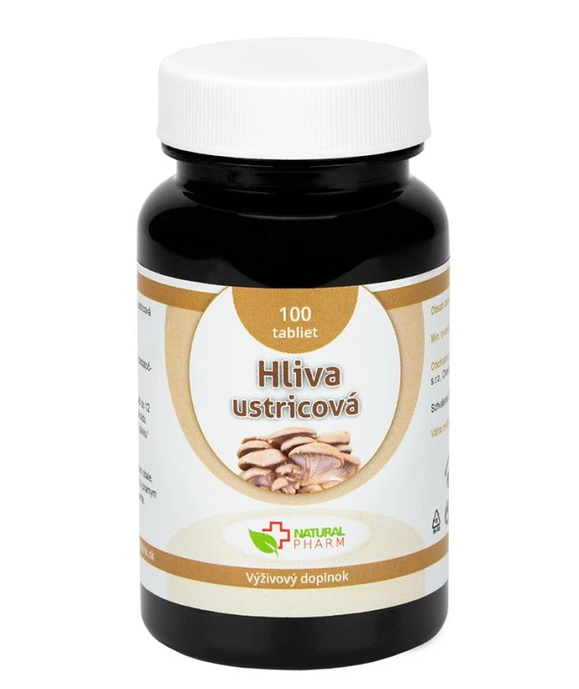 Natural Pharm Hliva Ustricová tablety 100 ks