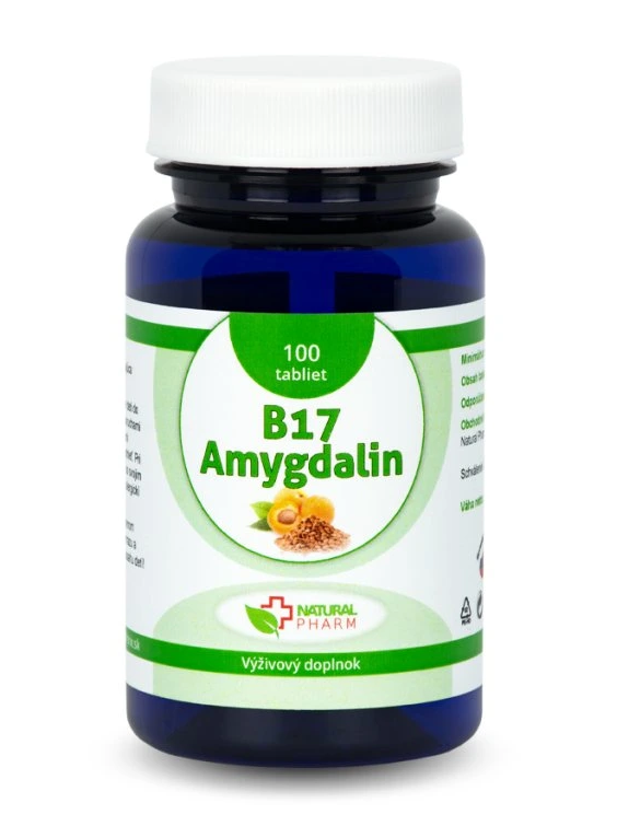 Natural Pharm Amygdalin Vitamin B17 20 mg tablety 100 ks