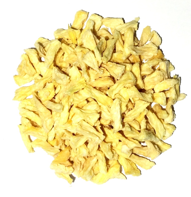 Lyofilizovaný ananás kúsky 1kg VOLNE