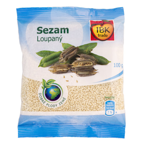 Sezamové semienka biele 100g