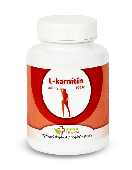 L - karnitín tablety 100 ks