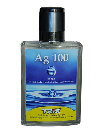 Trix Ag.100 koloidné striebro 100 ml 20 ppm sprej
