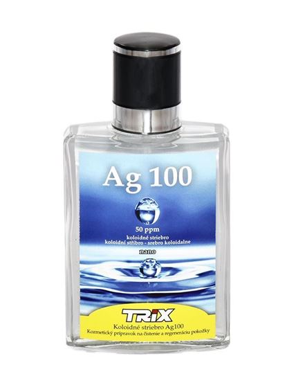 Trix Ag.100 koloidné striebro 100 ml 50 ppm sprej