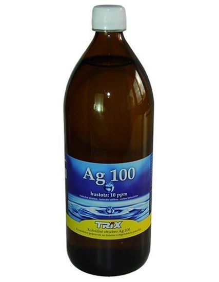 Trix Ag.100  koloidné striebro 1000 ml 10 ppm