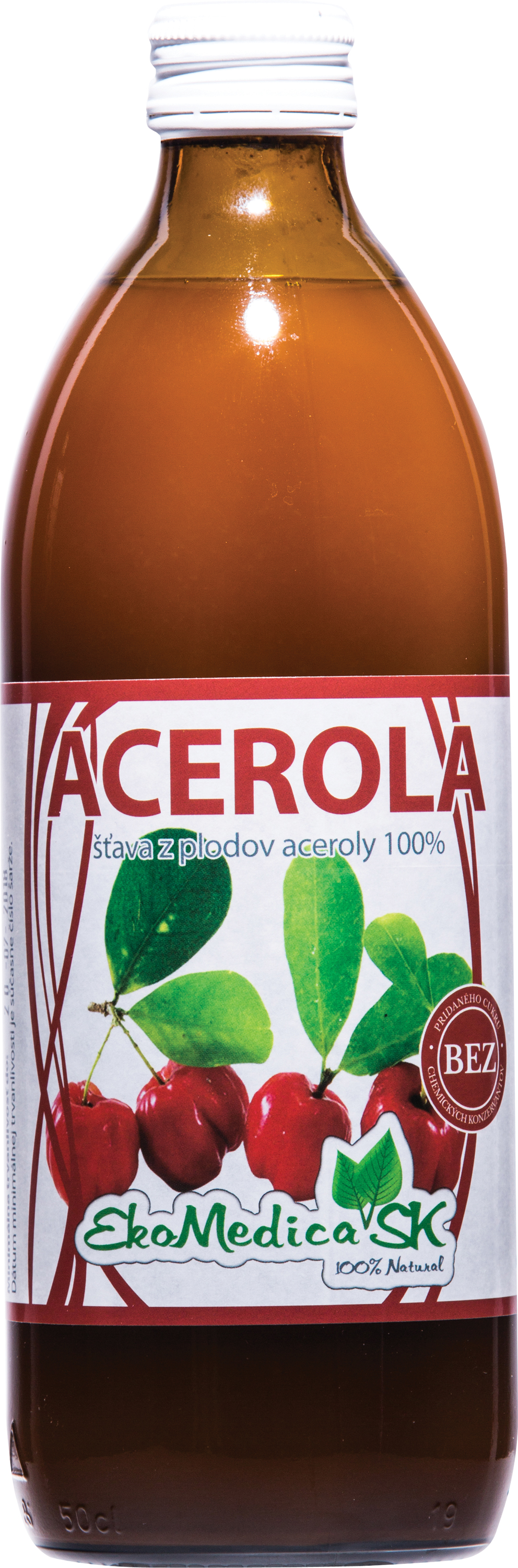 EkoMedica Acerola 100% acerola šťava 500ml