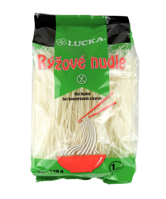 Lucka Ryžové bezvaječné cestoviny 1 mm 240g