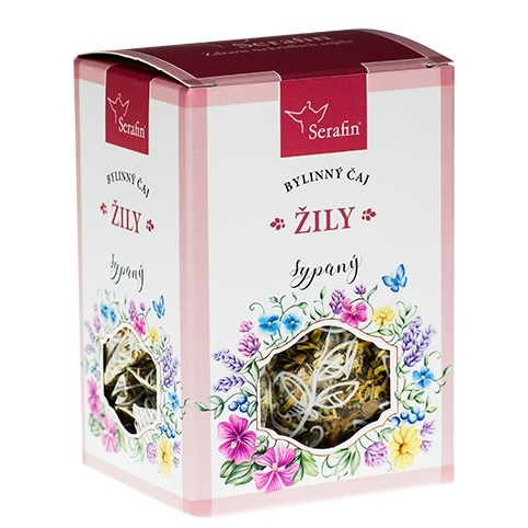 Serafin Žily (Kŕčové žíly) - bylinný čaj sypaný 50 g