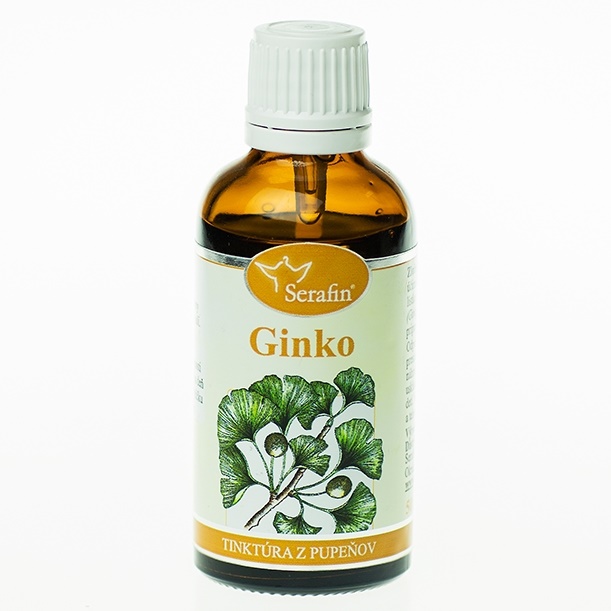 Serafin Ginko- tinktúra z pupeňov 50 ml