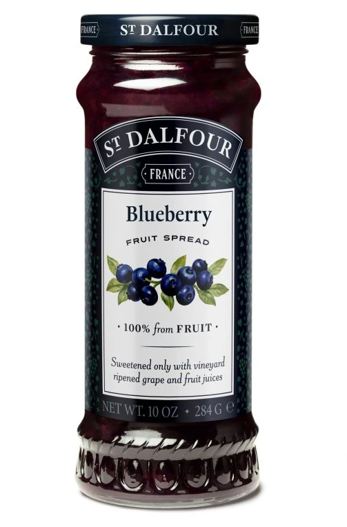 St. Dalfour čučoriedka ovocná nátierka 284g