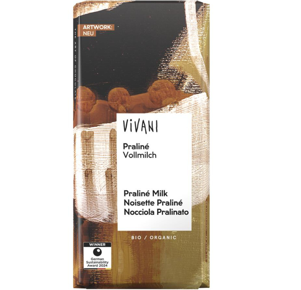 Vivani čokoláda pralinková 100g BIO