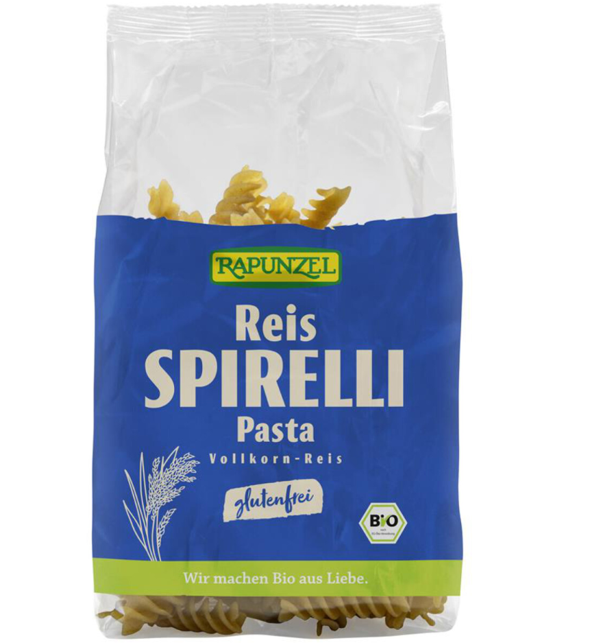 Rapunzel Celozrnné ryžové Spirelli vretená 250g