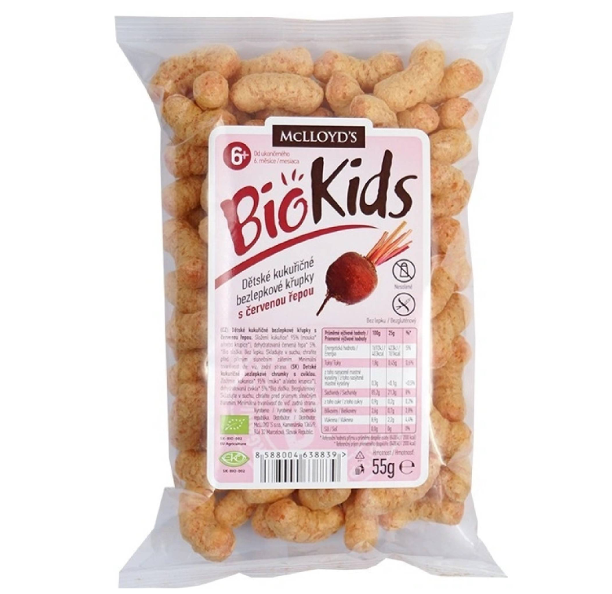 Chrumky BIOKIDS cvikla BIO 55g