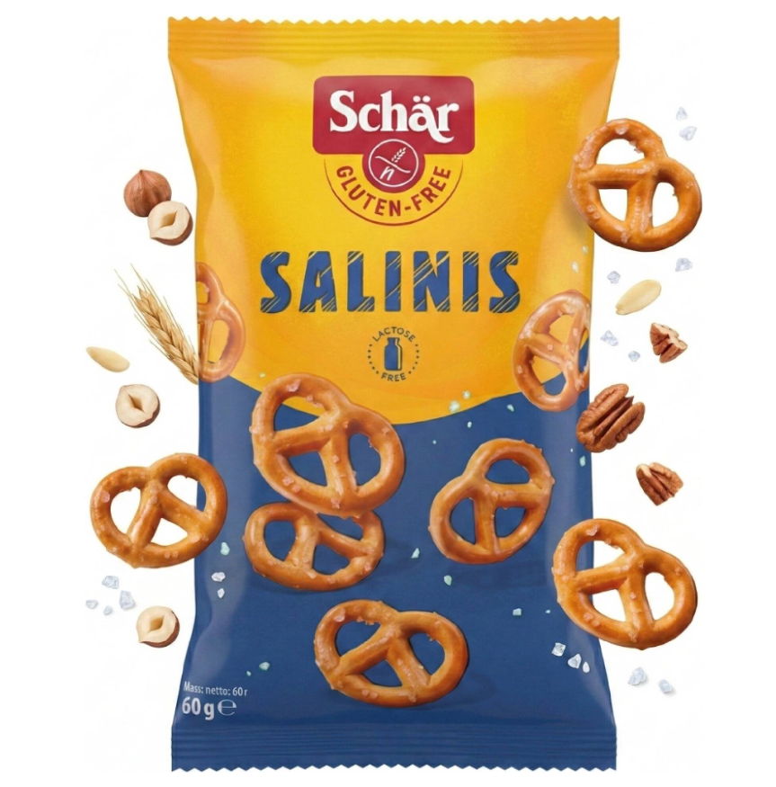Schär Salinis praclíky bezgluténové 60 g