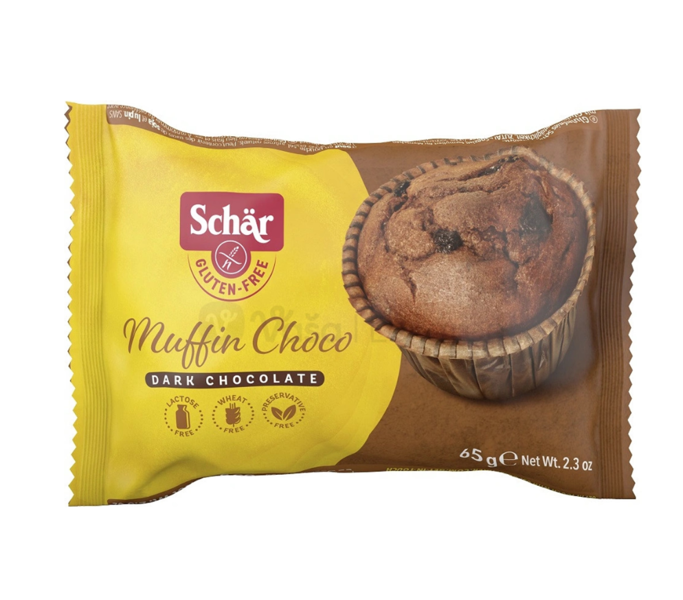Schär Muffin Choco Bezlepkový čokoládový muffin 65g