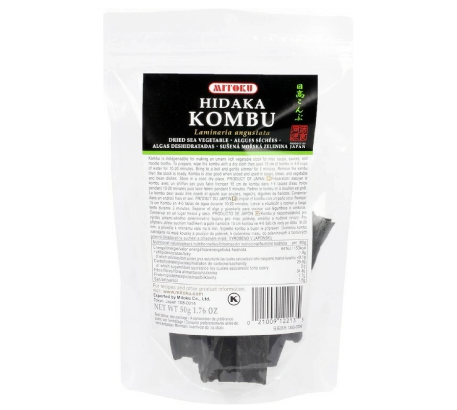 KOMBU morské riasy 50g, Mitoku