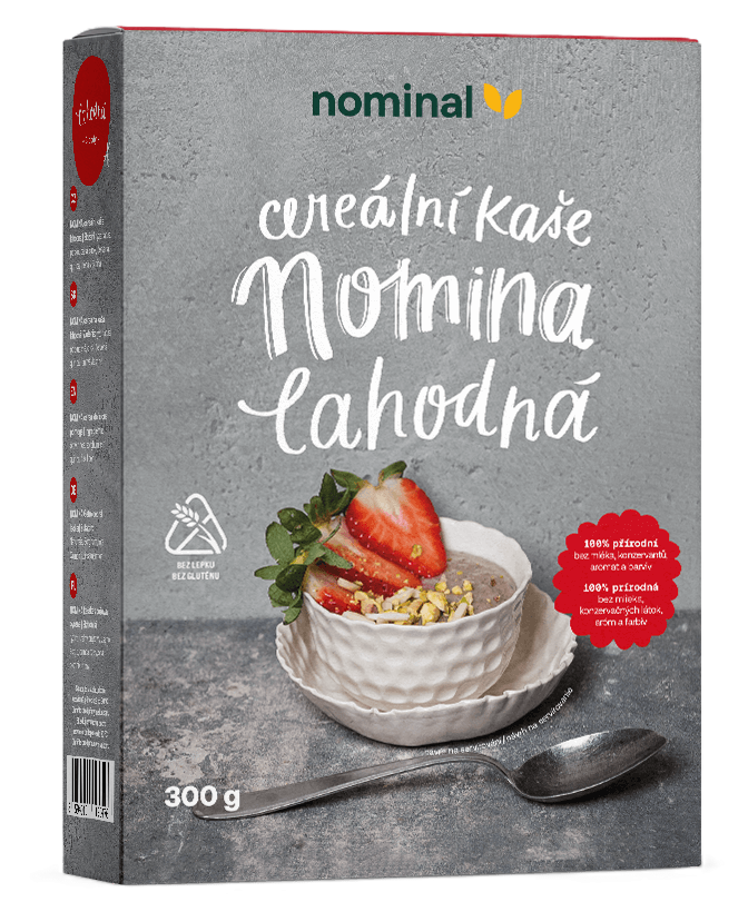 Instantná cereálna kaša lahodná 300g Nominal