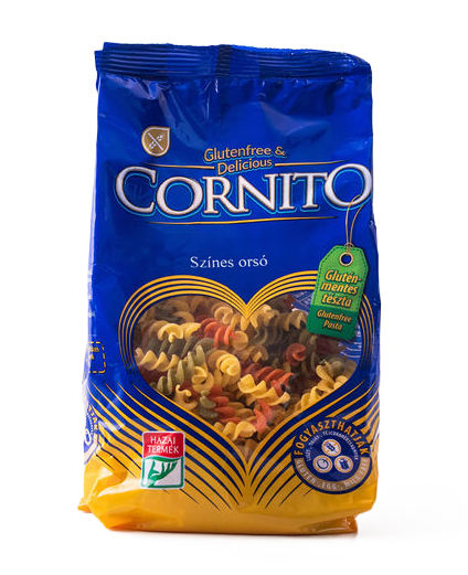 CORNITO Cestoviny špirály farebné bezgluténové 200 g