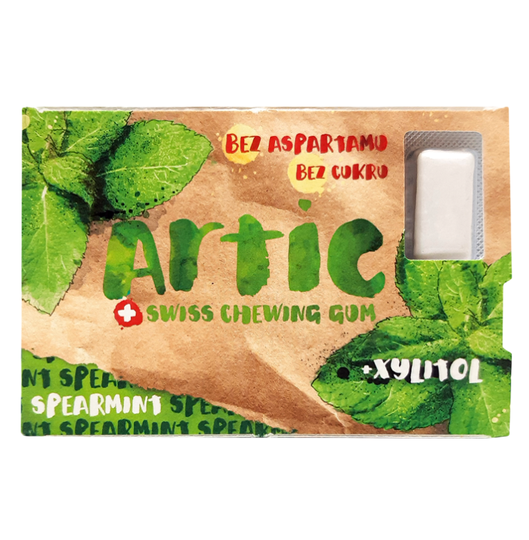 Artic Žuvačky bez cukru s príchuťou Spearmint 10ks