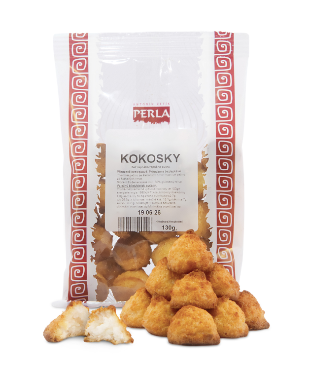Perla Kokosky bez repného cukru 130g
