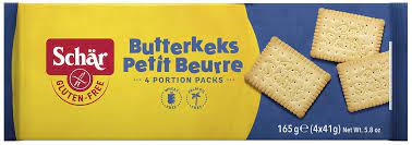 Schär Butterkeks Petit Beurre bezlepkové maslové sušienky 165g