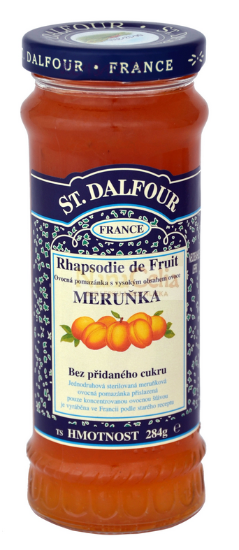 St. Dalfour marhuľová ovocná nátierka 284g