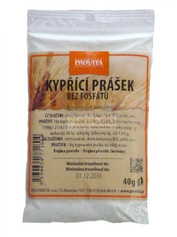 Kypriaci prášok /bez fosfátov/ 40g Provita