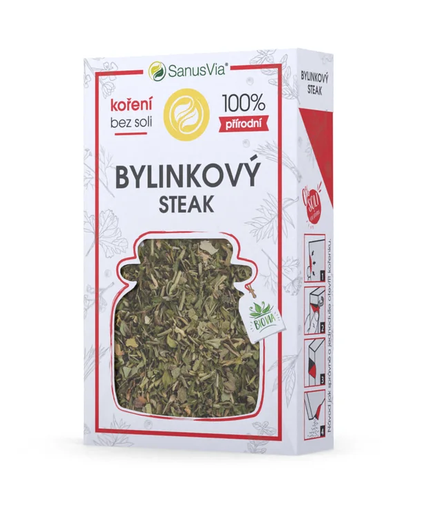 SanusVia Bylinkový steak bio 19 g