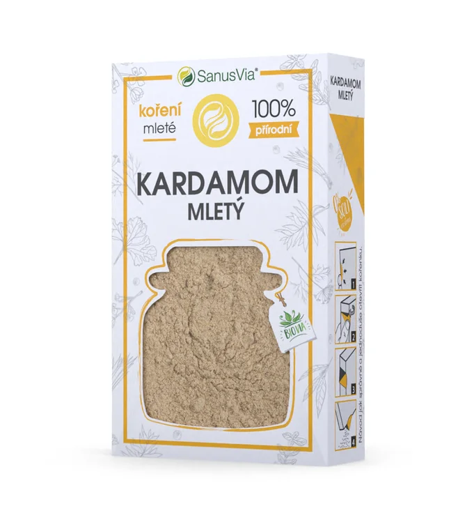 SanusVia Kardamóm mletý bio 30 g