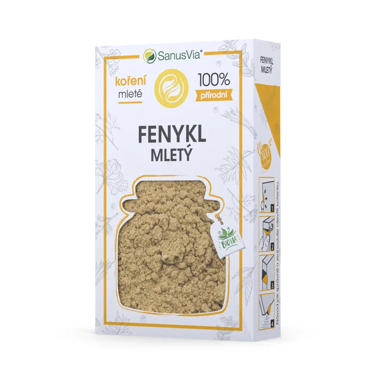 SanusVia Fenikel mletý bio 30 g
