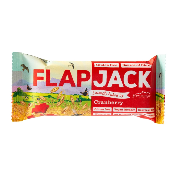 Wholebake Flapjack ovsený brusnica bezlepkový 80 g