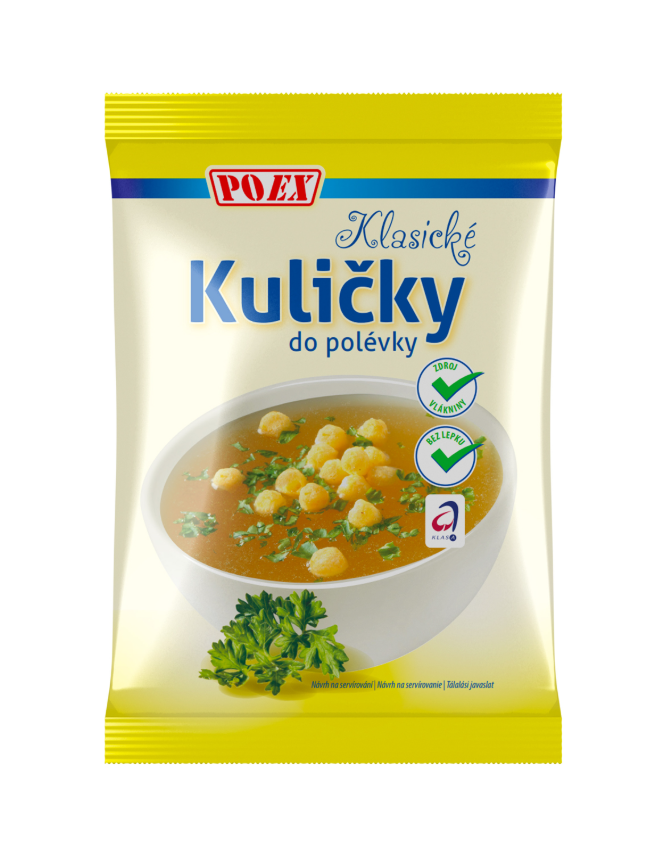 Guličky do polievky bezlepkové POEX 50g
