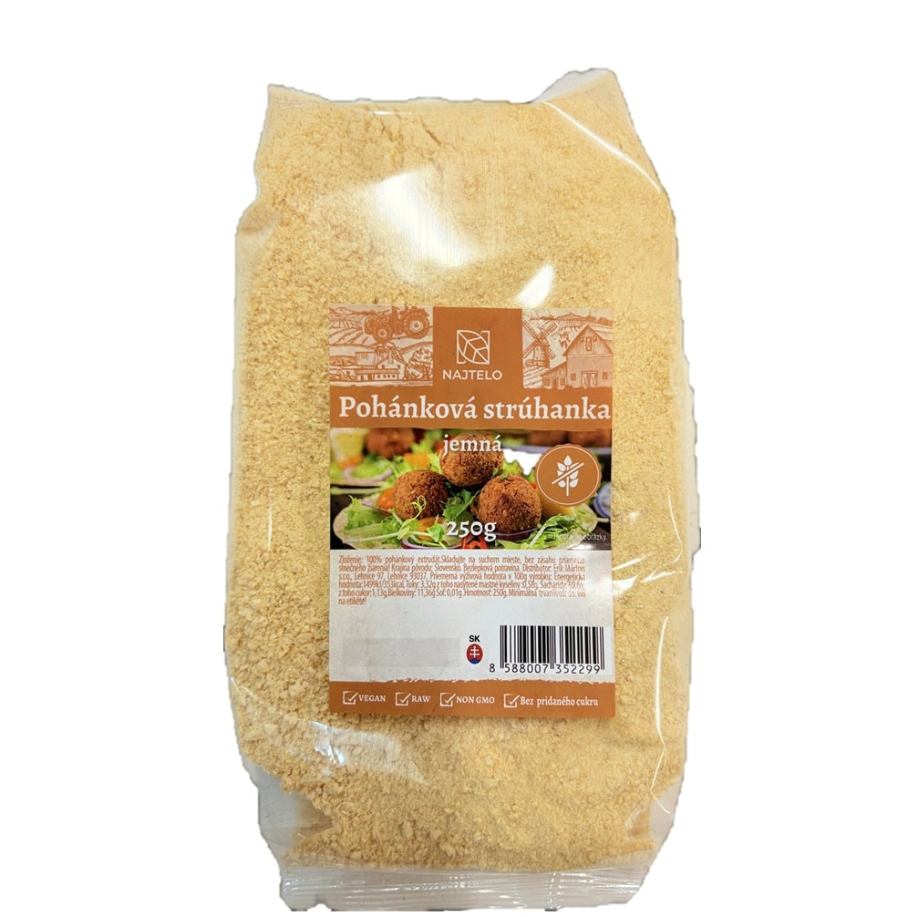 Najtelo Pohánková strúhanka bezlepková 250g