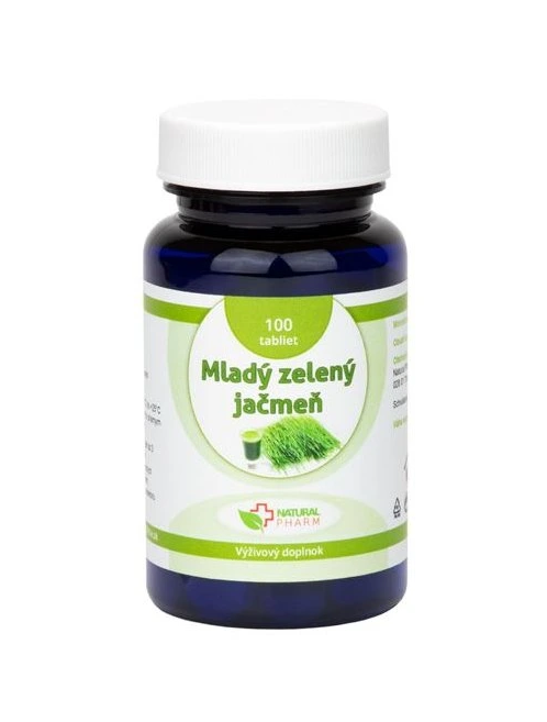 Natural Pharm Mladý zelený jačmeň tablety 100 ks