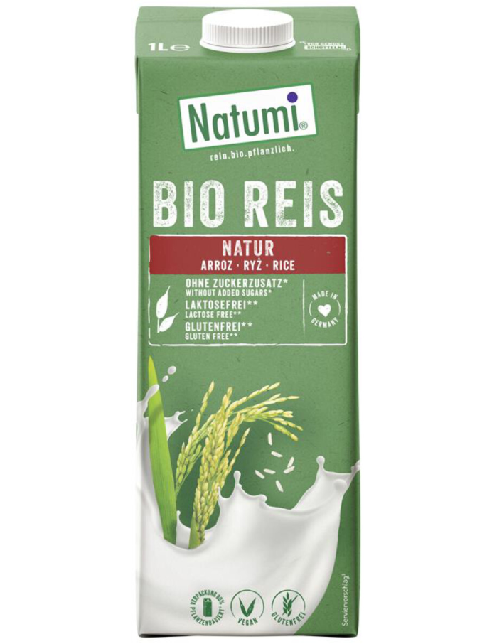 Natumi BIO ryžový nápoj natural 1l