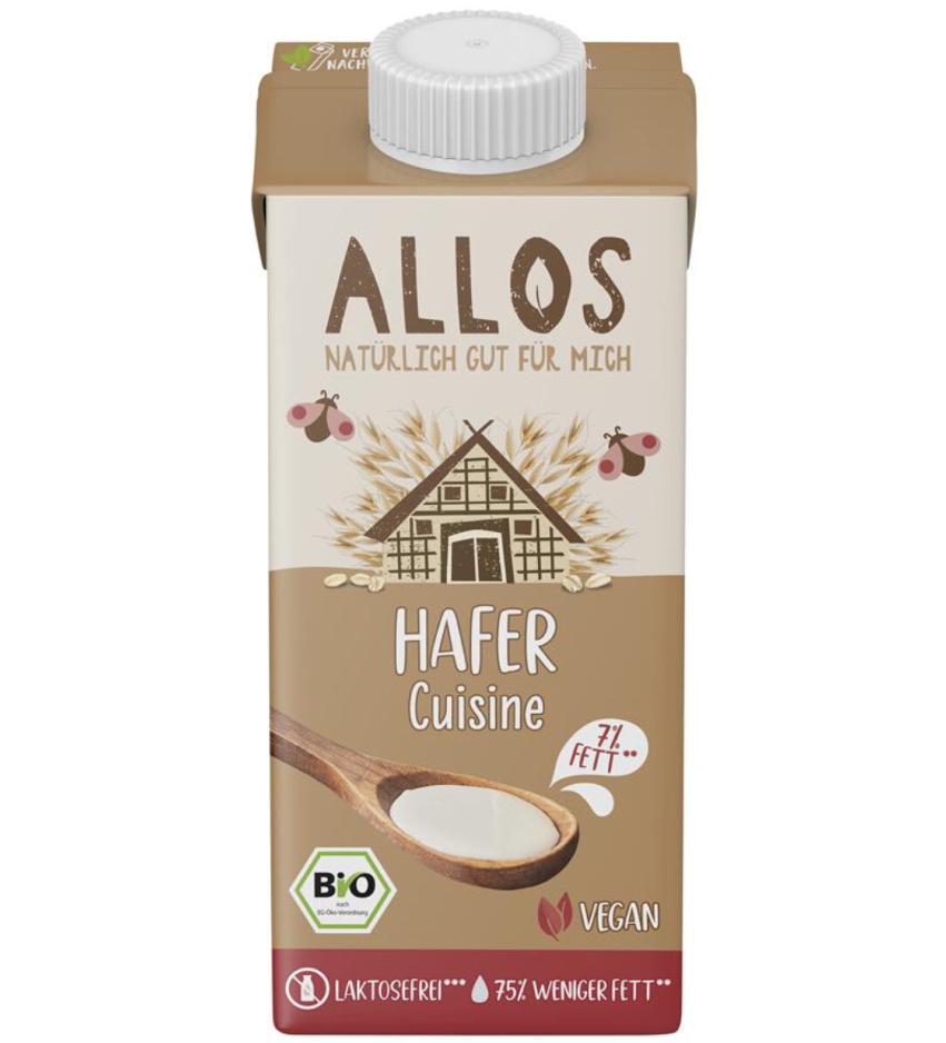 Allos Ovsená alternatíva smotany 6% 200 ml