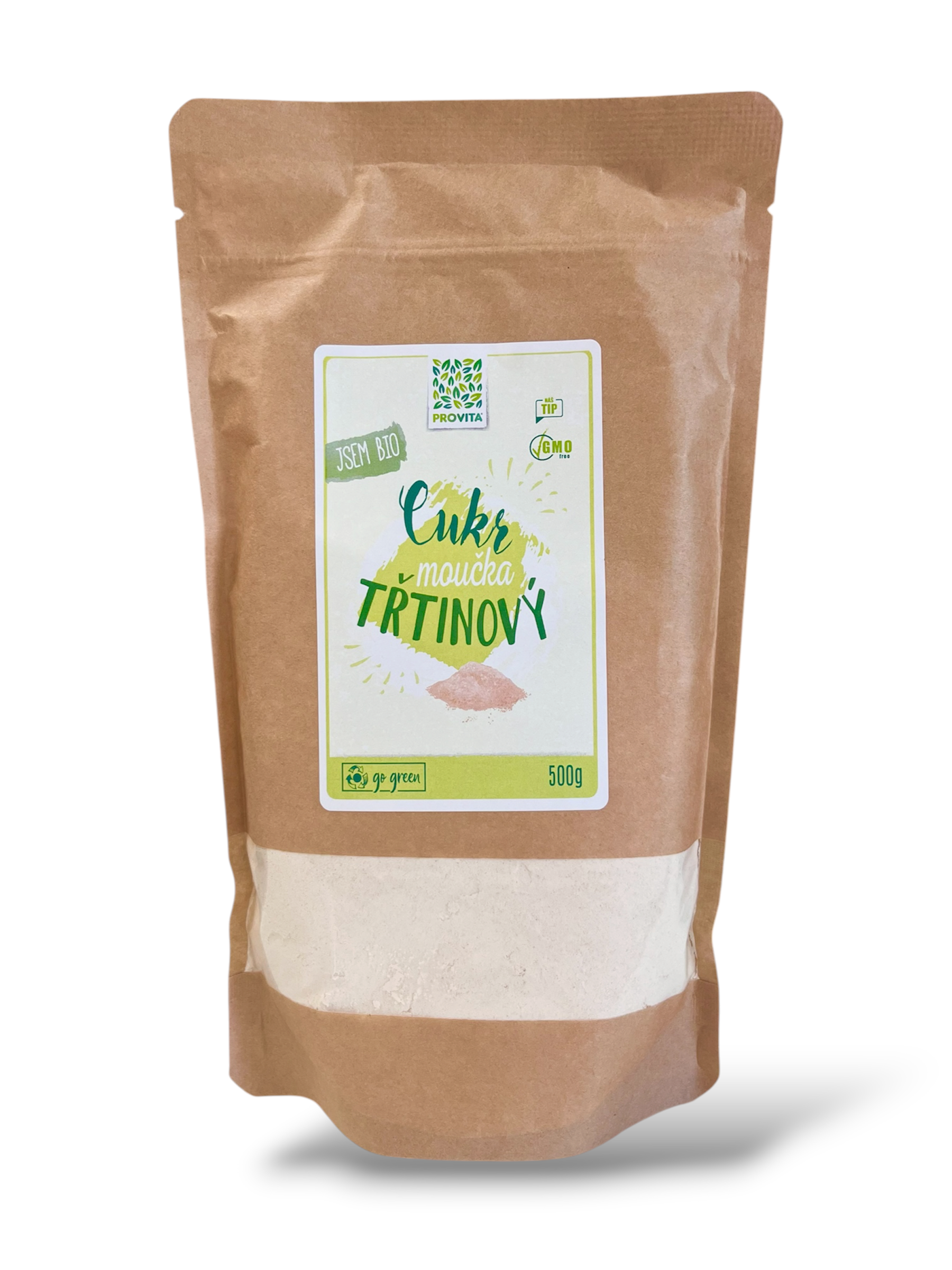 Provita Trstinový cukor moučka 500g BIO