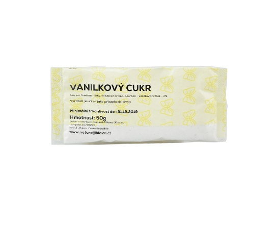 Natural Jihlava Vanilkový cukor s fruktózou 50 g