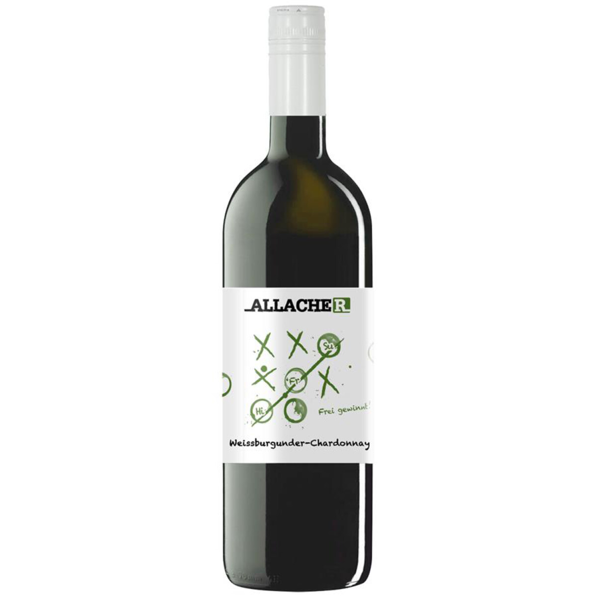 Winzerhof Allacher Burgundské Biele Chardonnay Suché víno bez histamínu biele suché 0,75 l