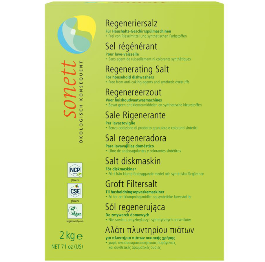 Sonett regeneračná soľ do umývačky riadu 2kg
