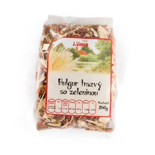 J. Vince Bulgur tmavý so zeleninou 250g